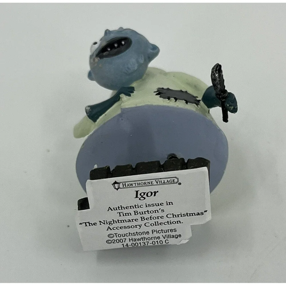 Nightmare Before Christmas Hawthorne Village Figurine Set Dr Finklestein's Lab